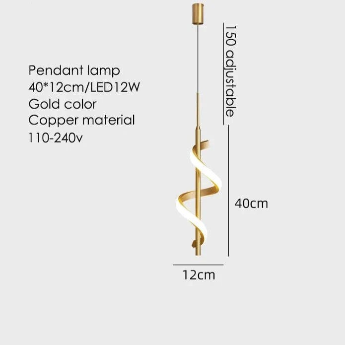 Modern LED wall sconce with adjustable gold arm and copper finish, ideal for ambient lighting in living rooms and bedrooms.