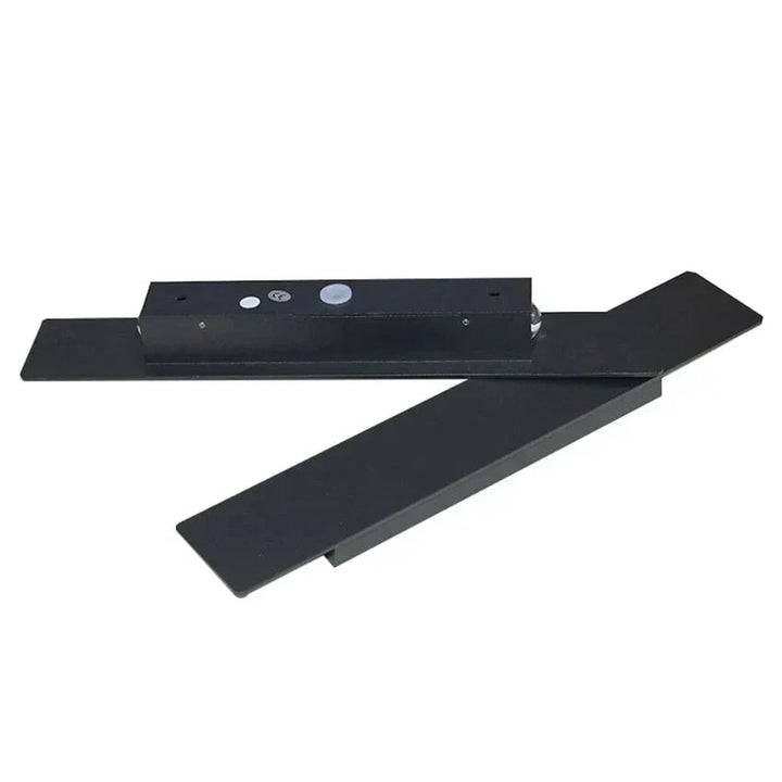 Modern outdoor LED wall light, black or white finish, IP65 waterproof, up/down lighting, enhances exterior decor.