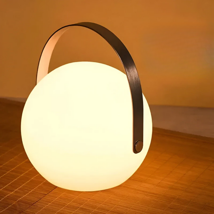 Versatile waterproof wireless LED table lamp, rechargeable. Great for home ambiance, indoor accent & outdoor patio lighting.