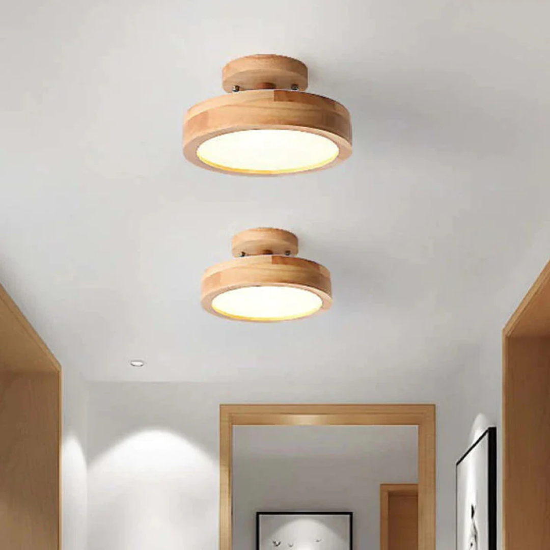 Nova modern LED ceiling light; energy-saving and perfect for dining room decor.