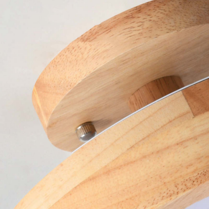 Nova modern round LED ceiling light; dimmable for perfect indoor ambiance.