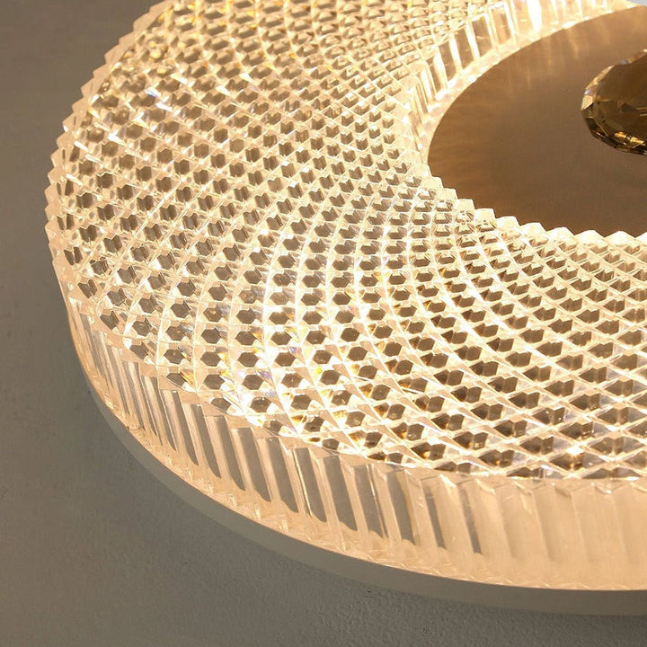 "Modern ultra-slim LED ceiling light with sleek metal frame and white acrylic, perfect for contemporary home decor."
