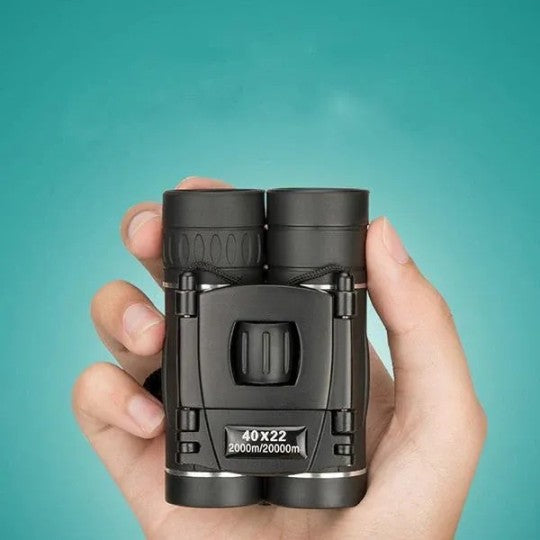 "Outdoor Adventure HD 40x22 binoculars with 40X magnification, wide view, sleek durable design, ideal for trekking or bird wa