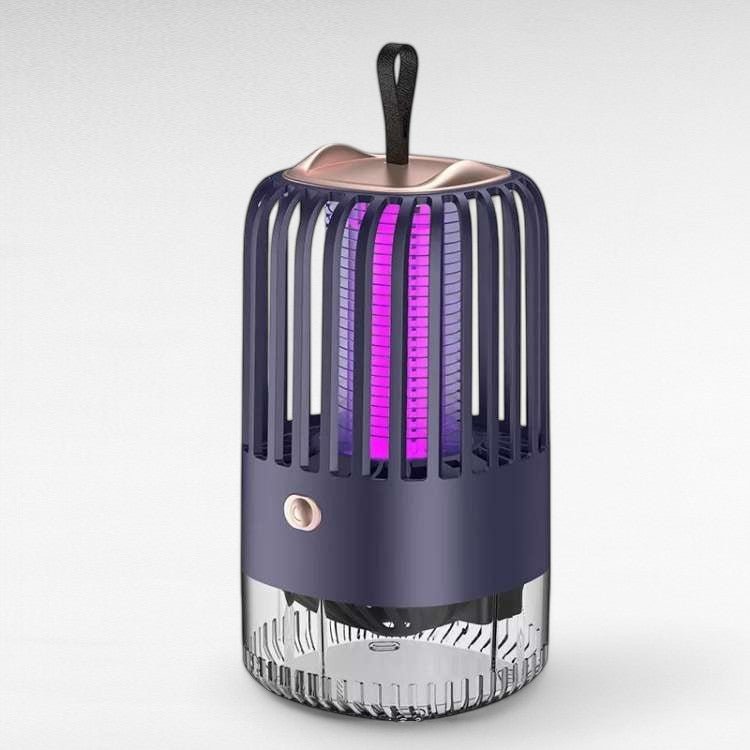 Portable mosquito repellent lamp with sleek design, 2500mAh battery, for indoor and outdoor use, chemical-free solution.