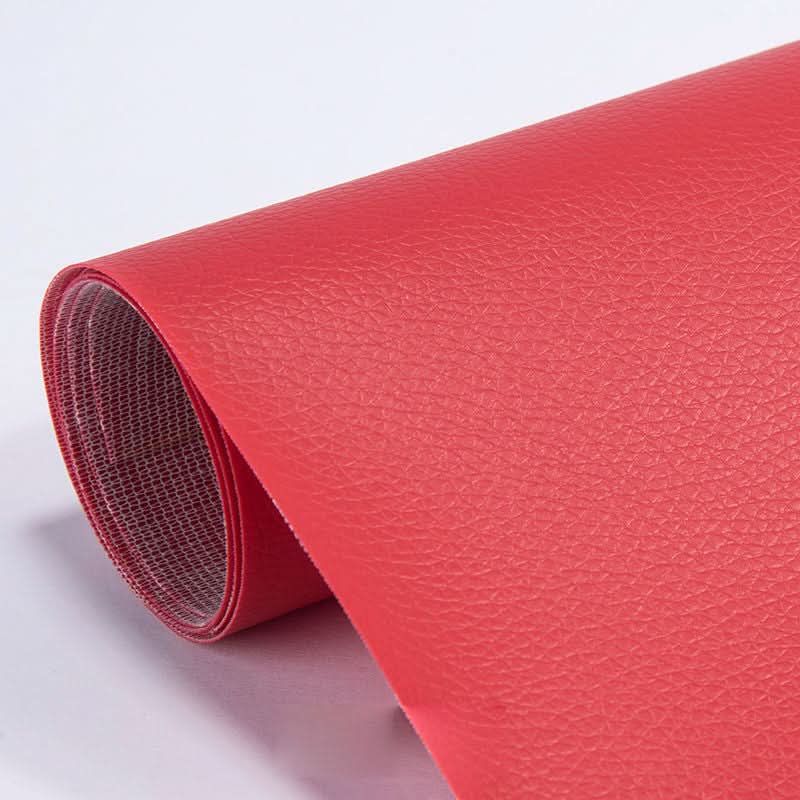General purpose self-adhesive patch for instant upholstery, car seat & sofa fixes.