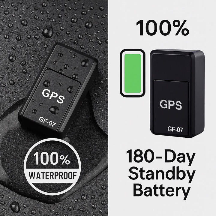 "Ultra-compact magnetic GPS tracker with real-time tracking and easy attachment for vehicle and asset security."