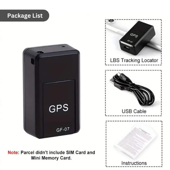 "Ultra-compact magnetic GPS tracker with real-time tracking and easy attachment for vehicle and asset security."