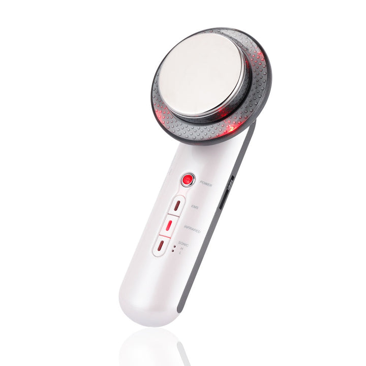 Ergonomic handheld ultrasonic EMS massager, perfect for at-home body sculpting & muscle toning.