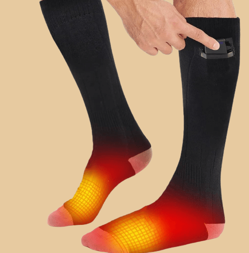 Unisex Electric Heated Socks - Battery Powered Winter Warmth - Lexians
