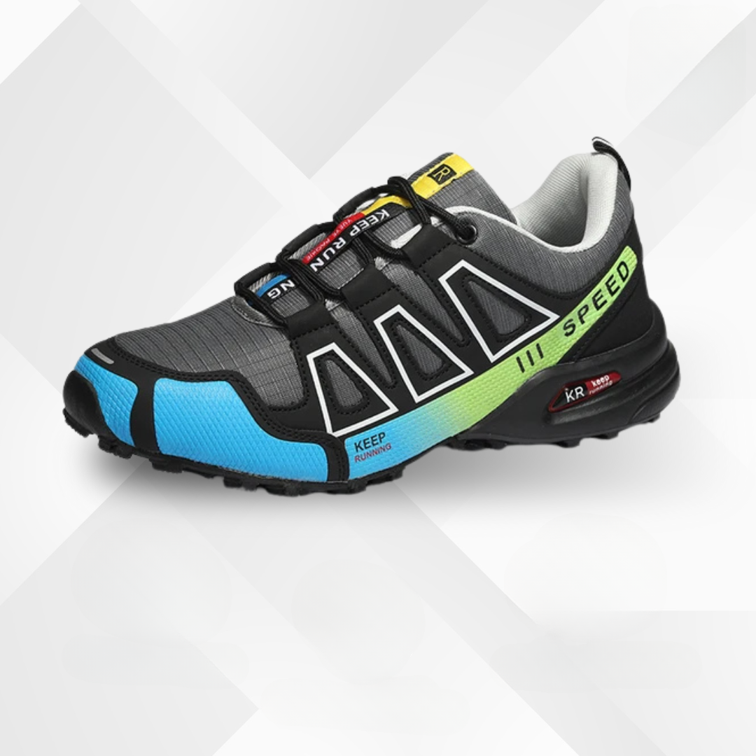 Ergonomic unisex hiking footwear for all-weather adventures, with comfort cushioning.