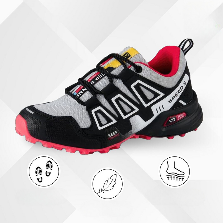 All-weather unisex hiking footwear offering superior support and ergonomic comfort.