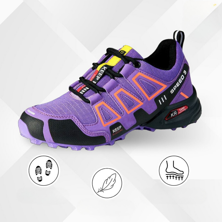 TrailStep ergonomic hiking shoes, unisex, designed for ultimate comfort and support.