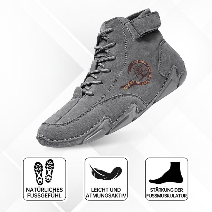 Durable waterproof ergonomic boots with non-slip sole, perfect for all-weather comfort.