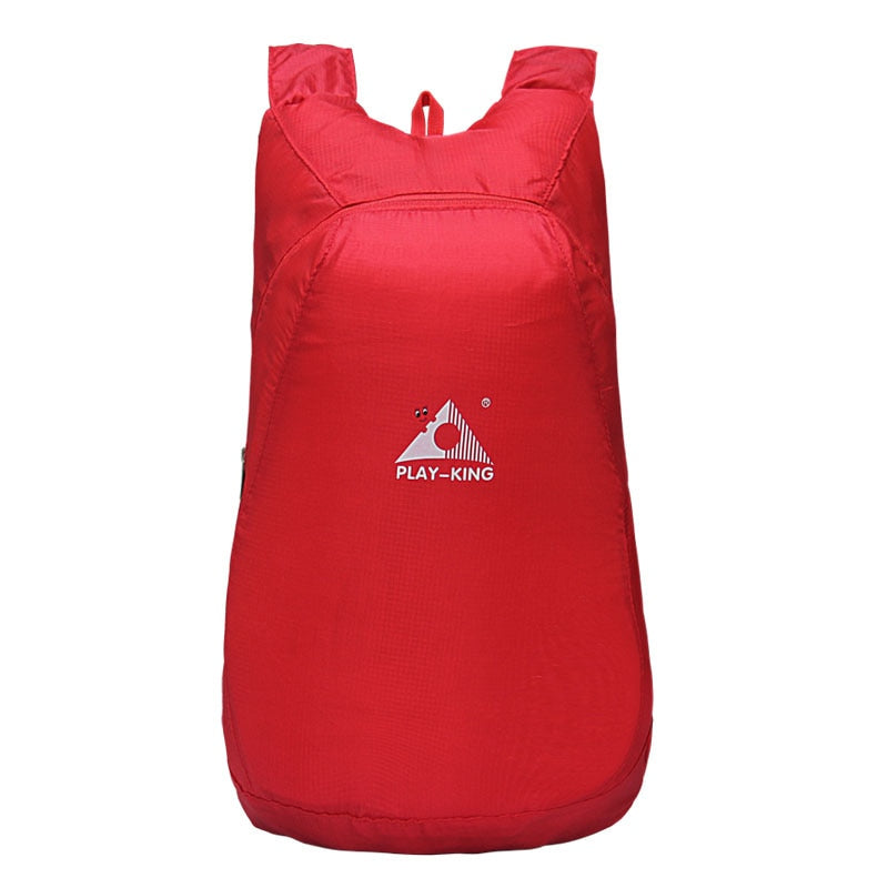 Lightweight 20L hiking daypack, water-resistant & foldable for outdoor adventures.