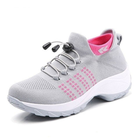 Unisex ortho stretch cushion shoes, perfect for all-day comfort & foot support. Lightweight walking shoes for daily wear.