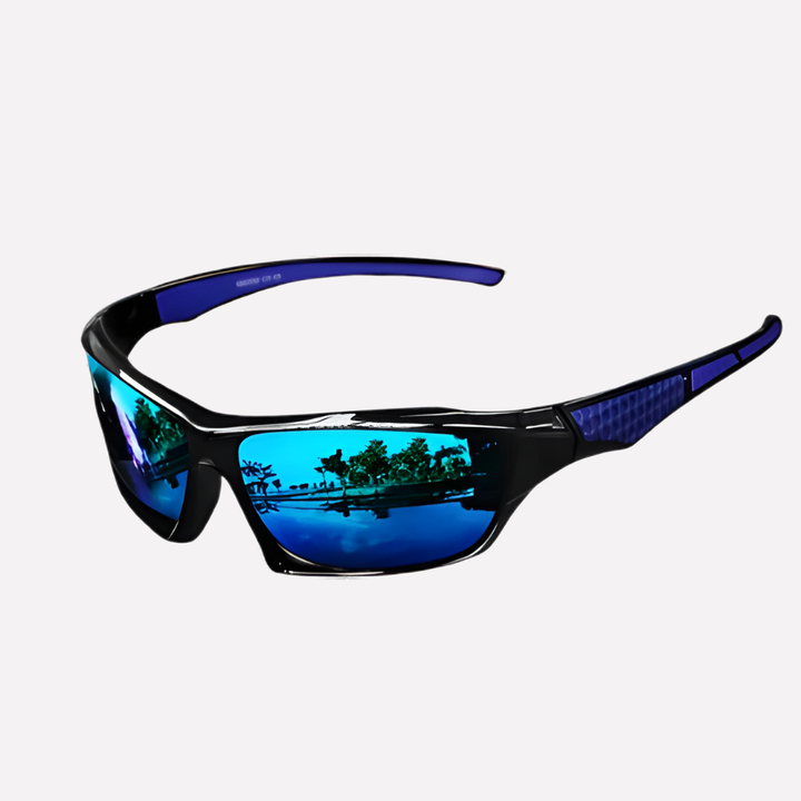 Active unisex polarized sports sunglasses for cycling & running. UV400 protection reduces glare outdoors.