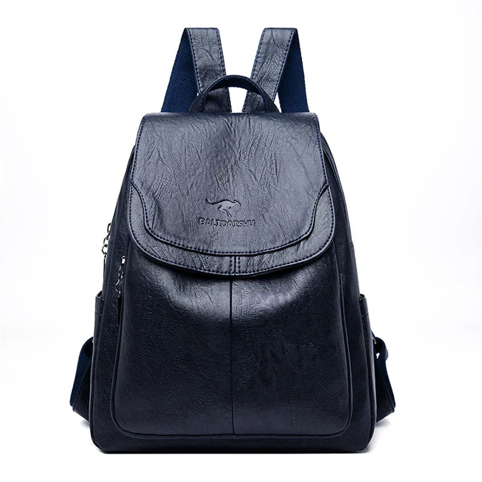 Stylish multi-color everyday carry backpack, ideal for travel, work, and urban adventures.
