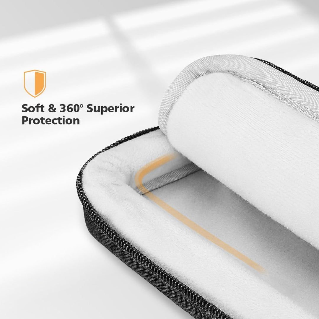 Sleek unisex water-resistant laptop shoulder bag, 360° protective padding, modern style.