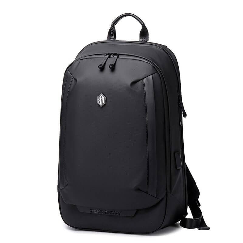 Lightweight multi-compartment travel backpack, water-resistant, perfect for flights, weekend trips, and luggage organization.