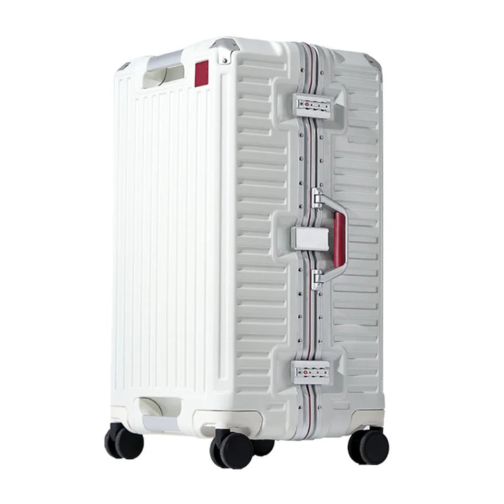 Zagreb wide grip hard shell luggage, with spinner wheels for durable, easy and comfortable travel.