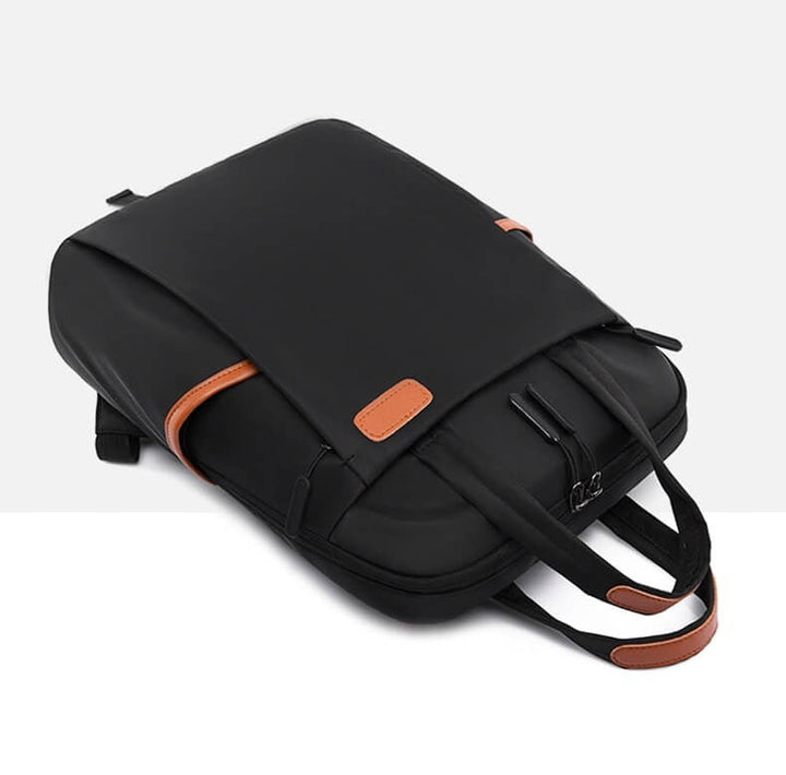Commuter anti-theft backpack for women. Water-resistant, durable, secure for daily use.
