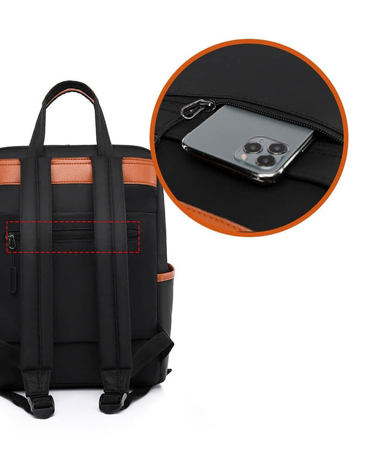 Versatile anti-theft women's backpack. Water-resistant for work, travel, and daily use.