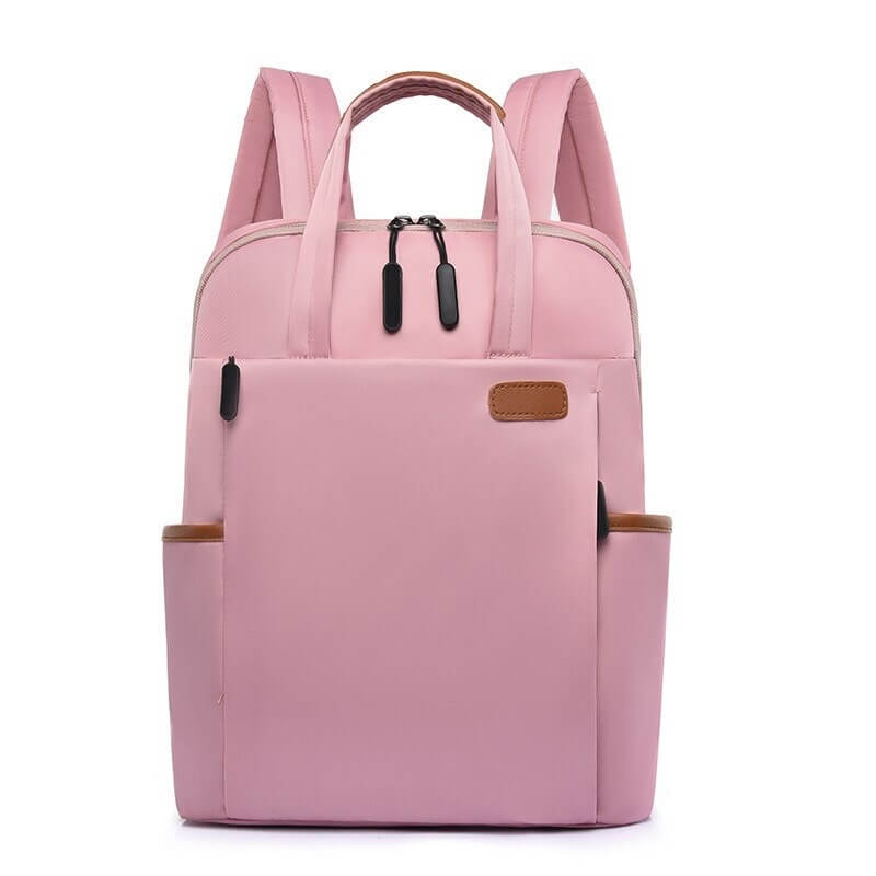 Lightweight women's travel backpack, anti-theft design, water-resistant for all adventures.