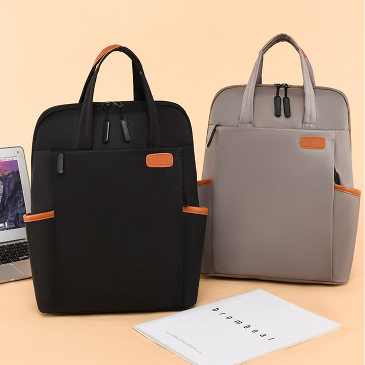 Fashionable women's anti-theft travel bag. Water-resistant, organized & lightweight.