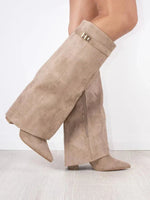 Beige - Suede