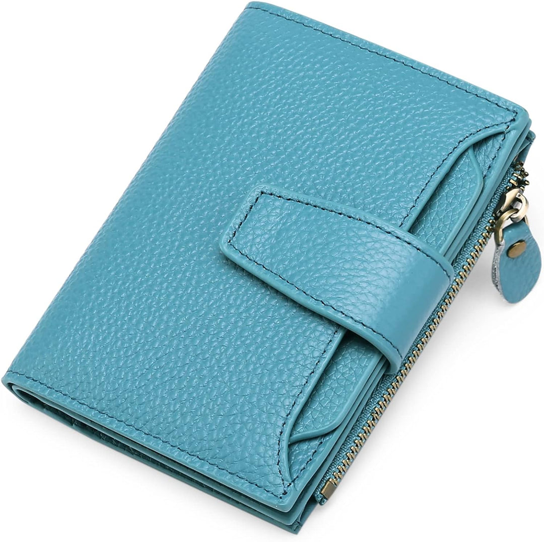 Organized women's RFID blocking wallet, a perfect fashion accessory for keeping your essentials safe.
