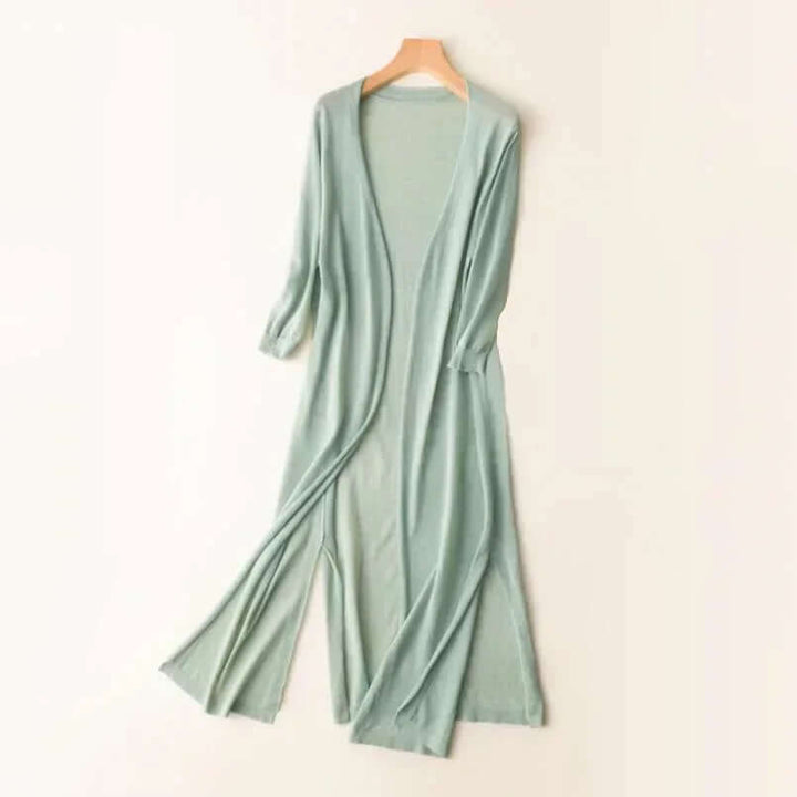 Cozy women's soft knit cardigan, perfect for everyday wear & casual chic style.