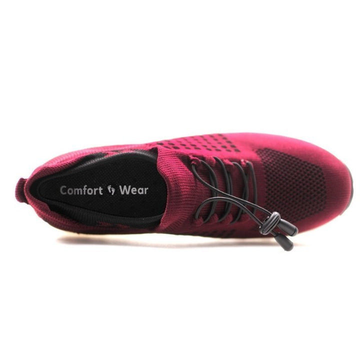 Non-slip women's work shoes with excellent arch support and cushion comfort