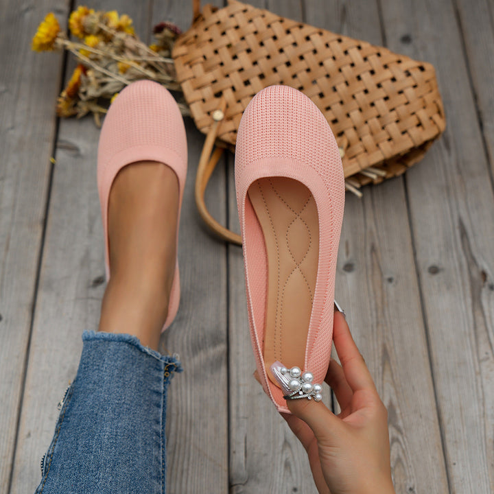 Mia orthopaedic ballerinas for women, comfort sole, combining stylish design with everyday pain relief.