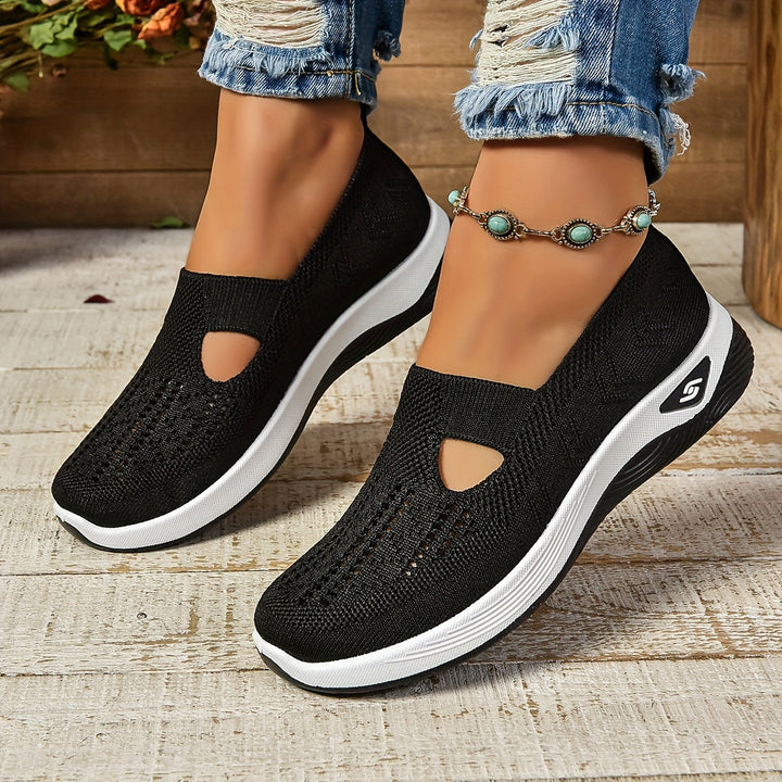 Easy wear women's comfort shoes, orthopaedic design for daily foot support & walking.