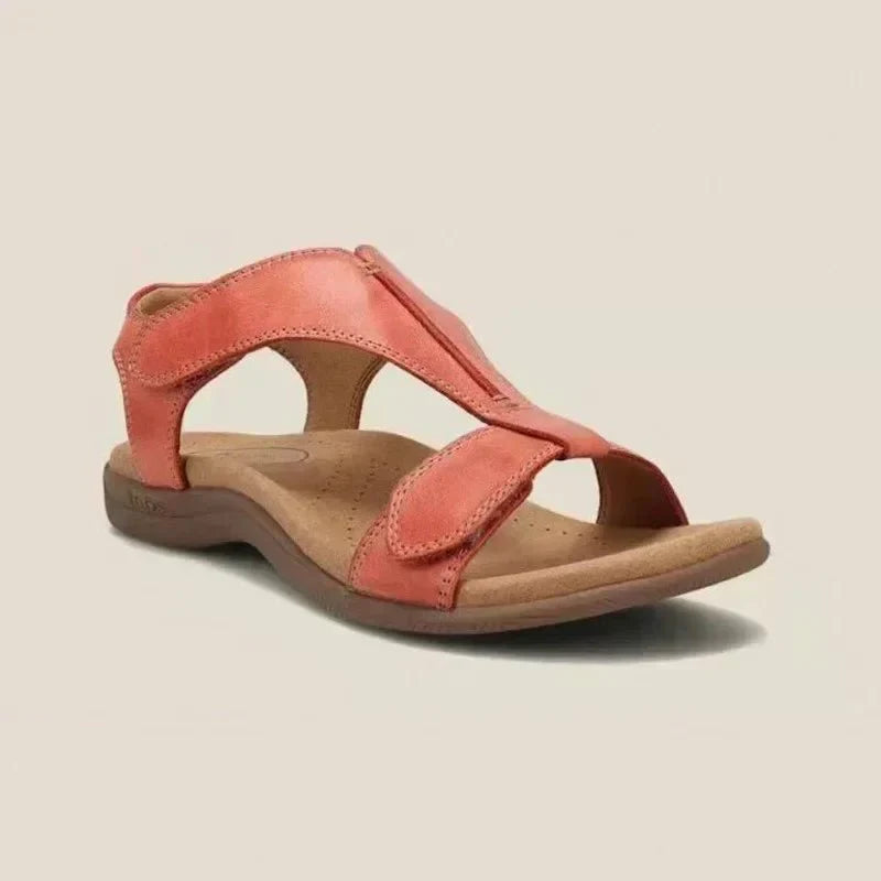 Women's orthopedic sandals, ideal for foot pain relief. Arch support & breathable for comfortable summer wear.