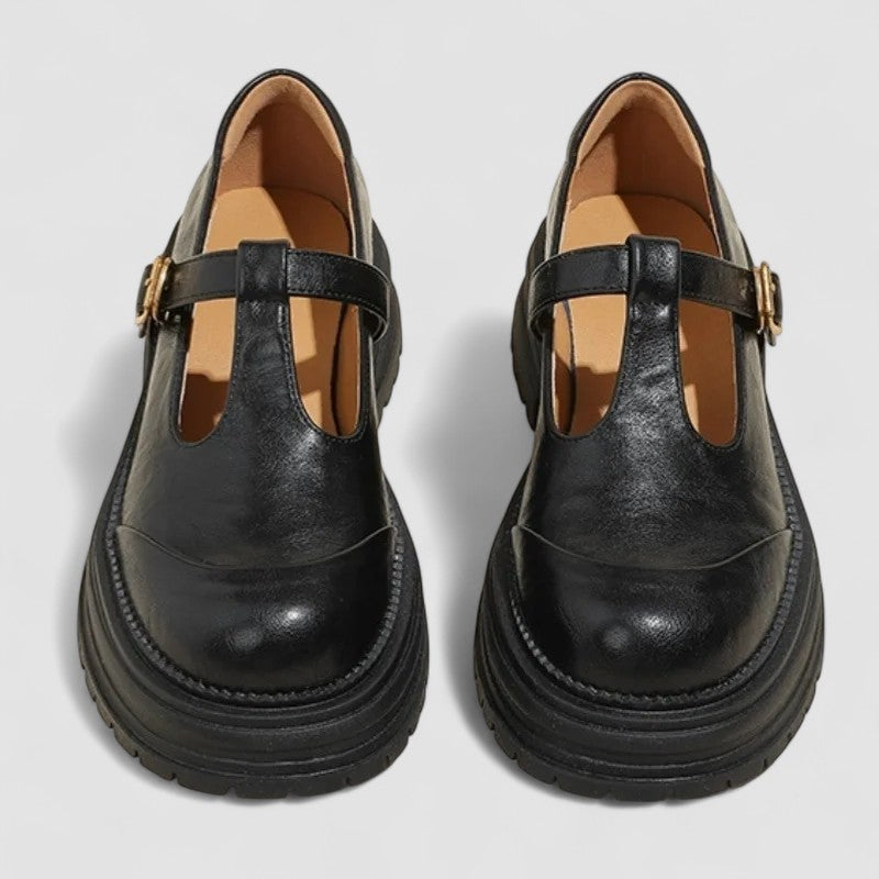 Comfortable women's Mary Jane shoes with superior arch support, ideal for daily wear & foot health.
