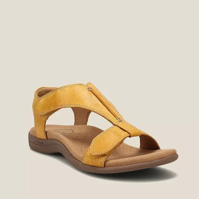 Lightweight orthopedic women's summer sandals offering superior foot support and all-day comfort.