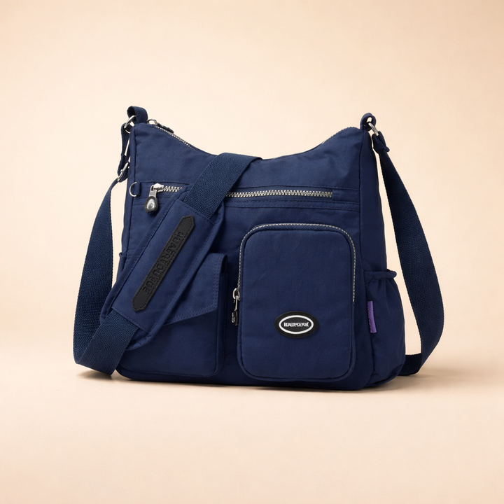 Women's fashionable anti-theft crossbody handbag, ideal for secure travel & everyday carry.