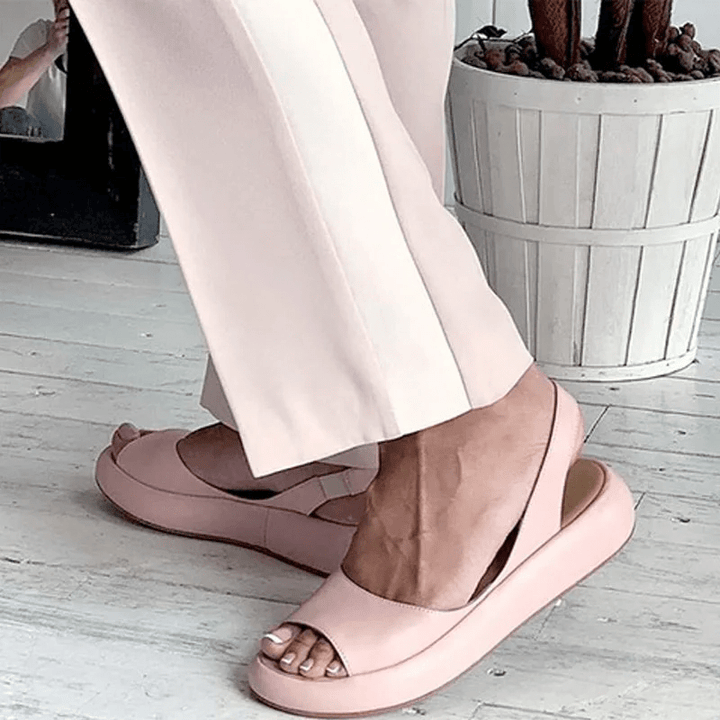Women's Casual Summer Sandals with Breathable Design - Lexians