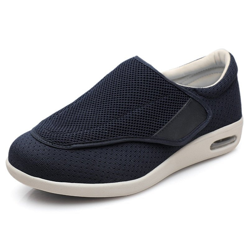 Women's Chloe Stretch Wide Shoes with Adjustable Closure - Lexians
